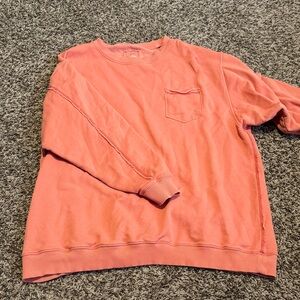 Aeropostale Men's Pink Crewneck Sweater